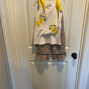 3 piece girls set size 5-6